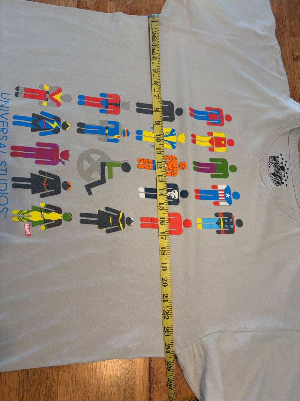 Universal Studios Marvel Super Hero T-shirt XL - Picture 3 of 7